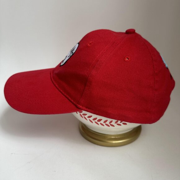 Thing 2 Baseball Hat Universal Studios Adjustable Strap Back 100% Cotton Cap Red - Picture 4 of 12